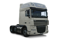 Car Hire Hove - 44 Tonne Sleeper Truck - Truck hire Hove
